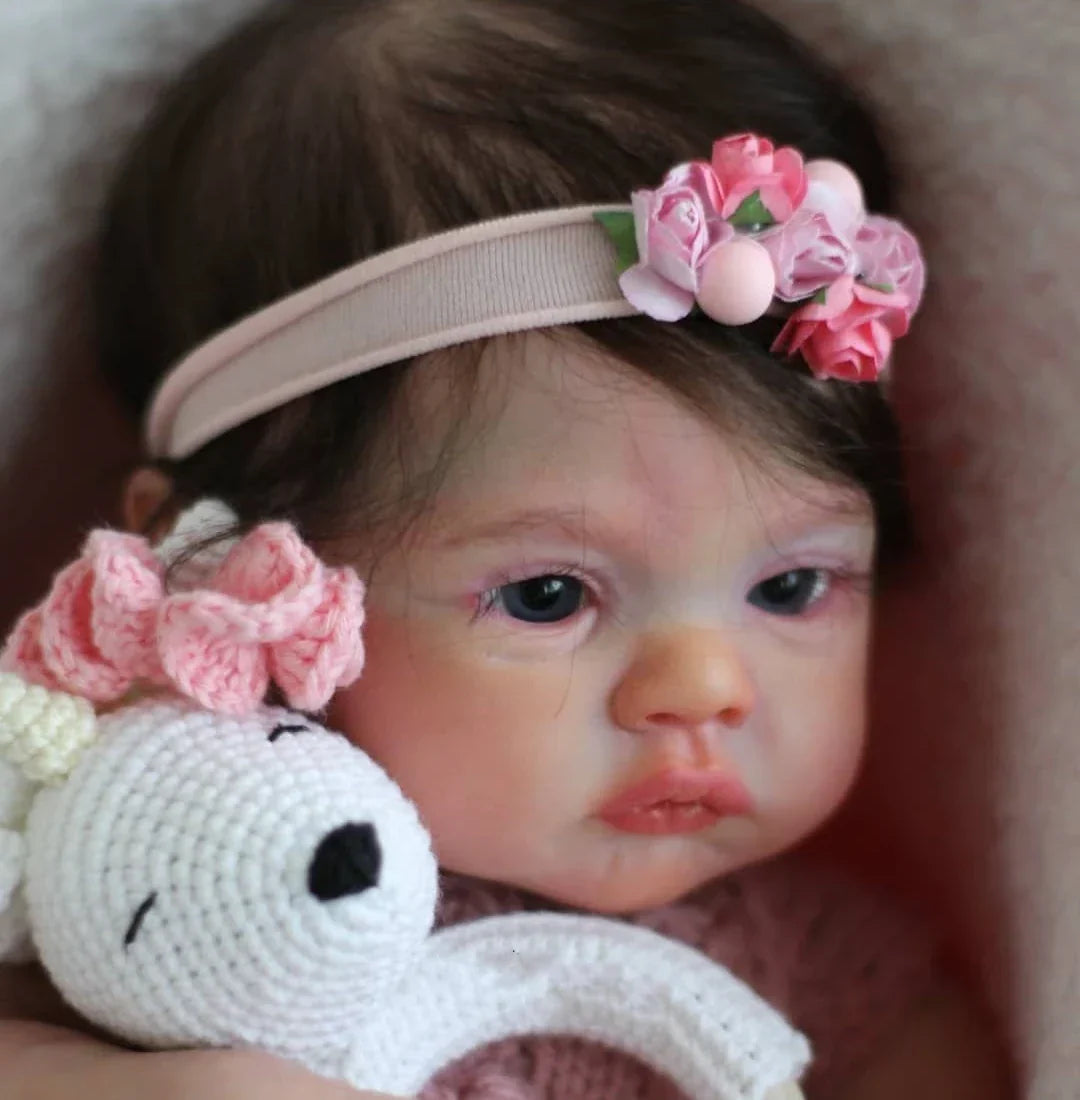 Lalka Reborn Dziewczynka Baby Obudzona
