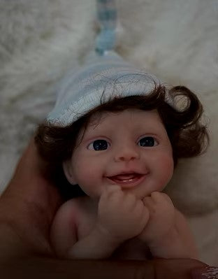 Mini Lalka Reborn Mason Hyperelastyczna