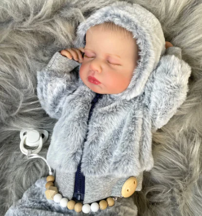 Loulo Dziewczynka Noworodek Lalka Reborn