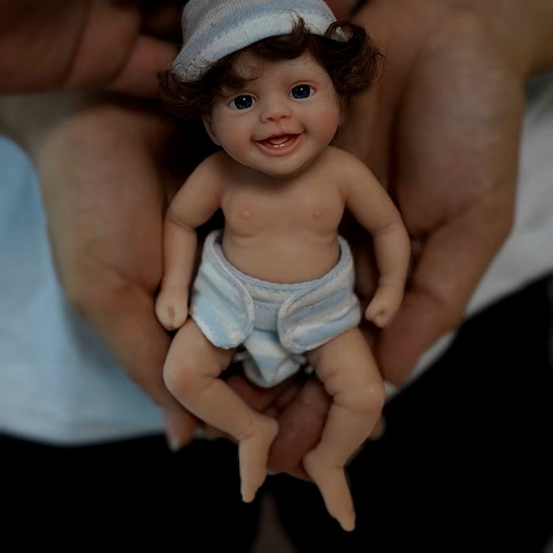 Mini Lalka Reborn Mason Hyperelastyczna