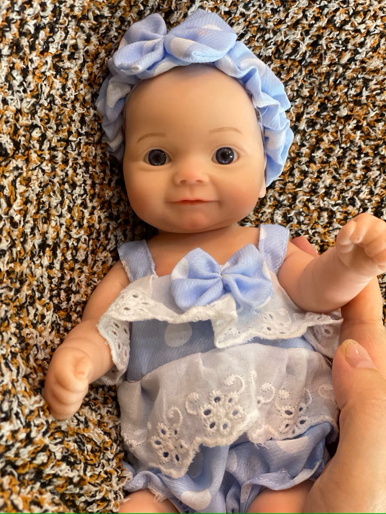 Lalka Reborn Maddie Hyperelastyczna Premium – 12 cali