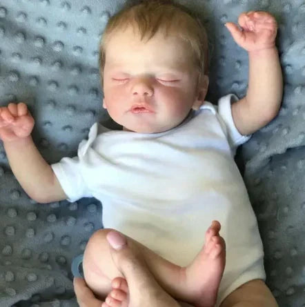 odrodzona lalka niemowlęca śpiący sam z lalki reborn