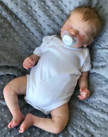 odrodzona lalka niemowlęca śpiący sam z lalki reborn